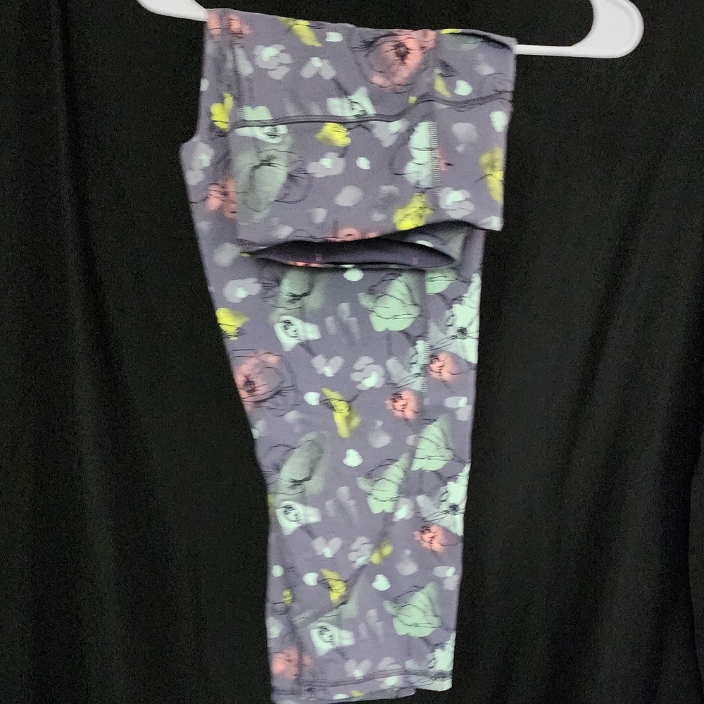 Floral print leggings size xl